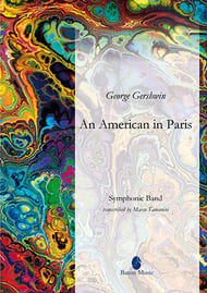 An American in Paris Concert Band sheet music cover Thumbnail